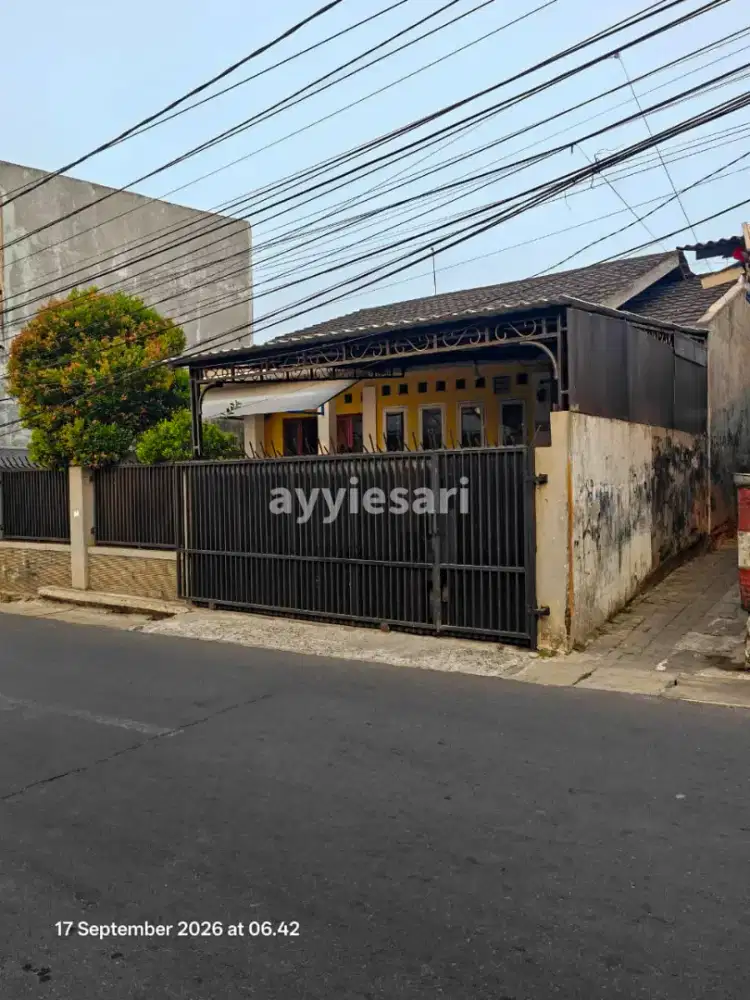 Jual Rumah LT 178m² Pamulang Timur Tangsel – SHM, Bisa Usaha