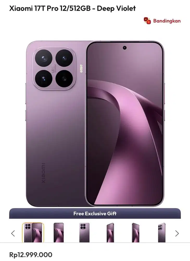Xiaomi 17T Pro 12/512GB