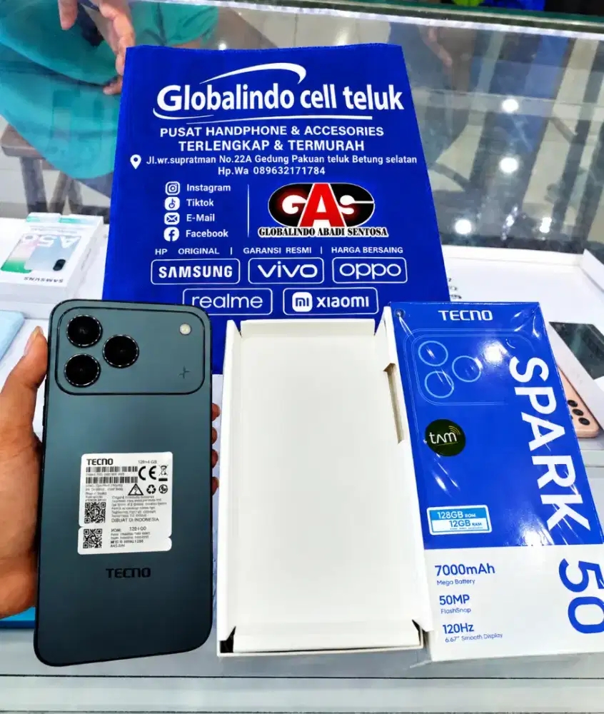 Tecno spark 50 4/128GB. Globalindocellteluk