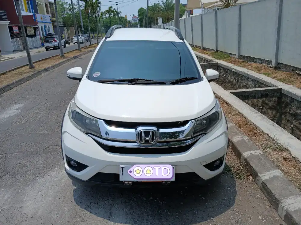 Jual Honda BRV S MT 2017 Putih (a/n pribadi)