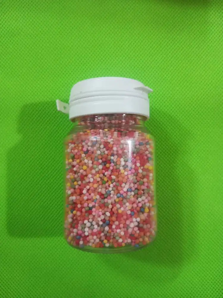 RAINBOW TRIMIX SPRINKLE WARNA HIASAN KUE 60 GRAM