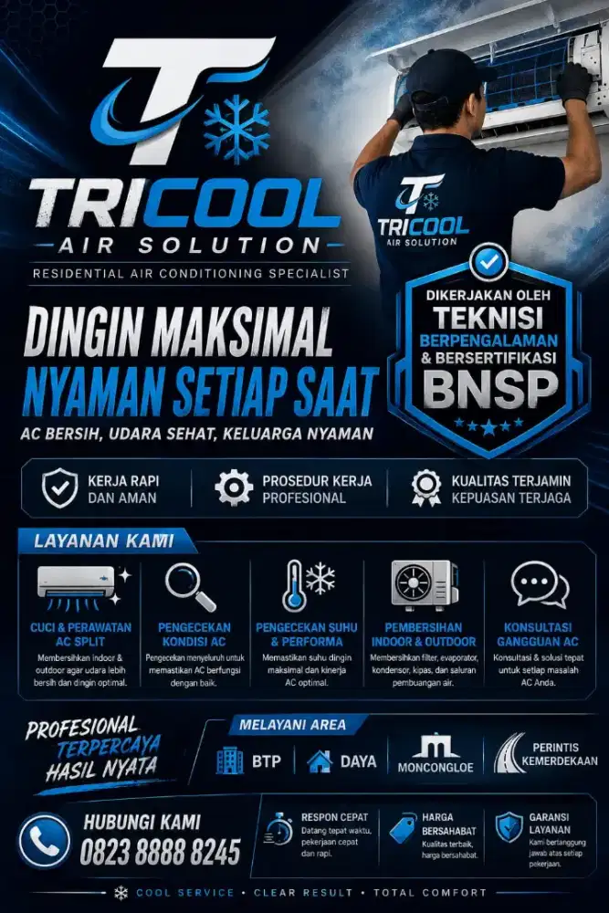 Service dan Cuci AC
