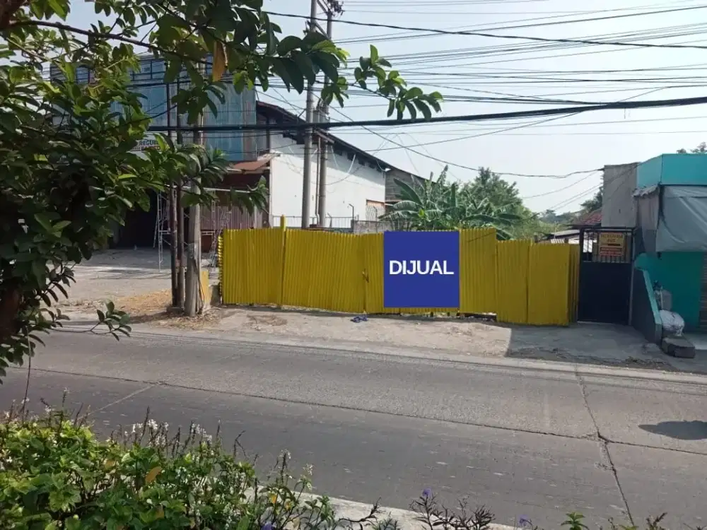 Dijual Murah Tanah di Nol Jl Raya Manukan Kulon Surabaya Barat
