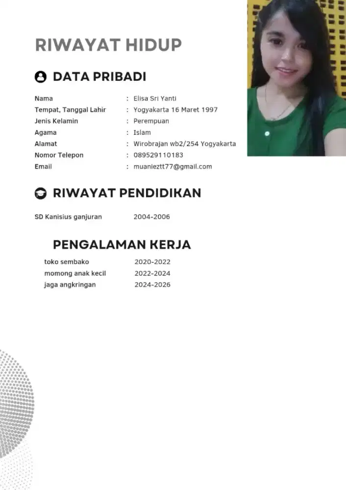 Cari kerja untuk saya sendiri