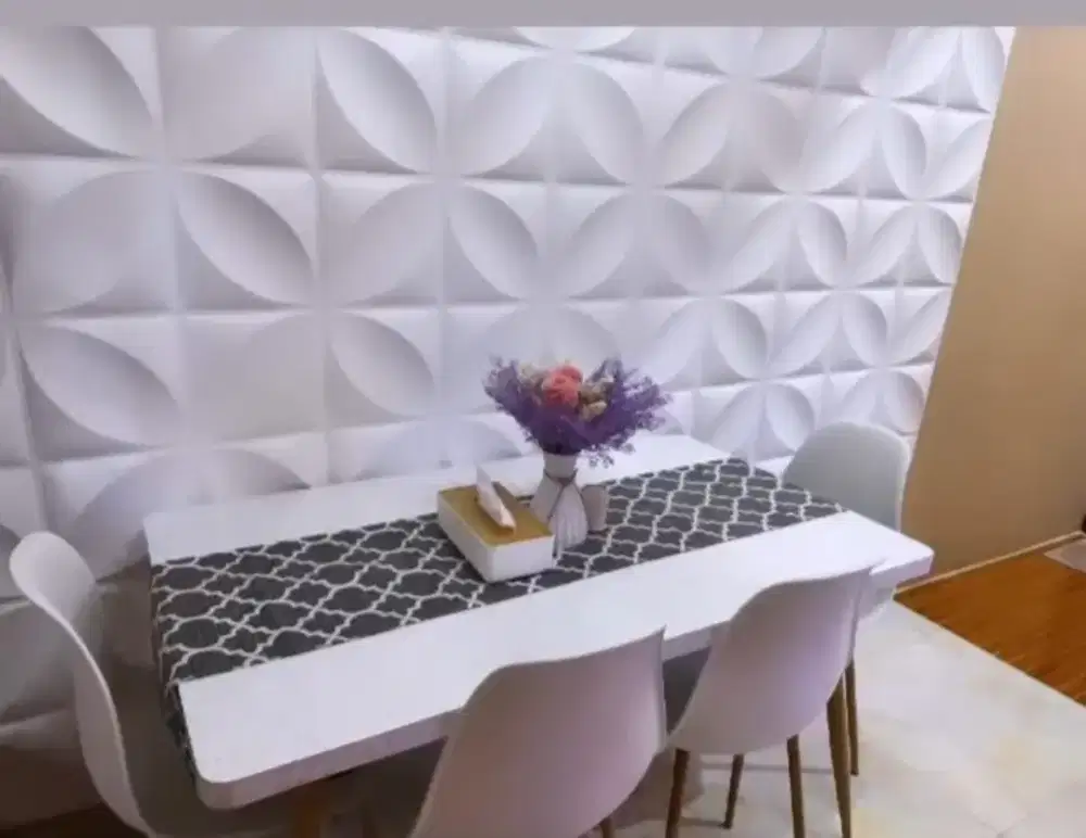 Meja Makan Minimalis Modern fullset