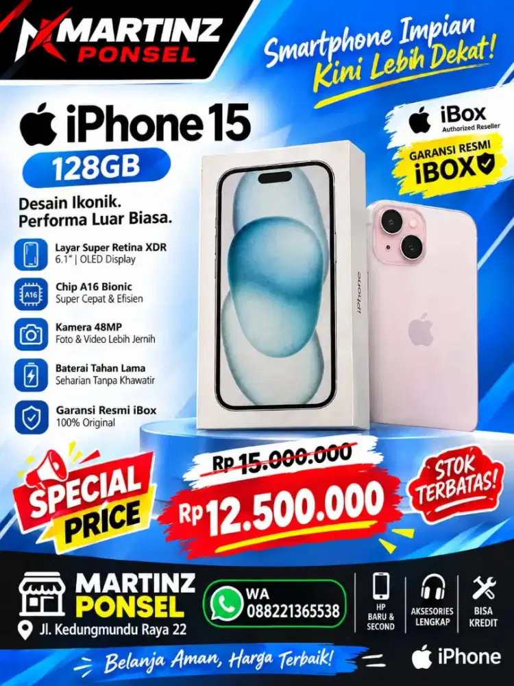 Iphone 15 128GB New