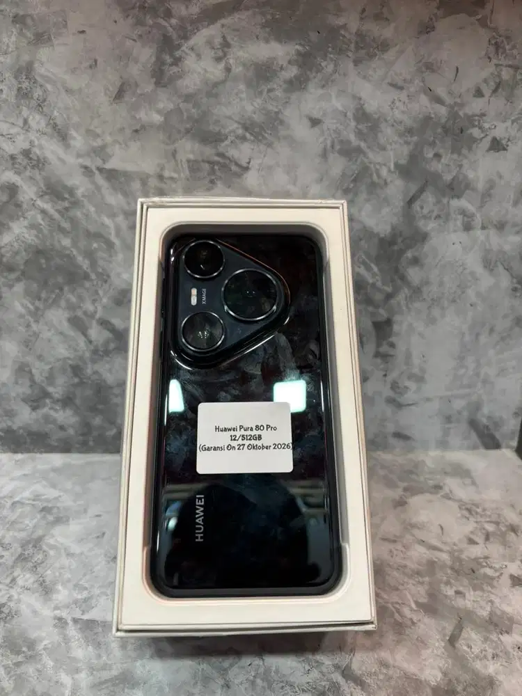 Di jual Huawei pura 80 pro second/2nd, ex resmi Indonesia