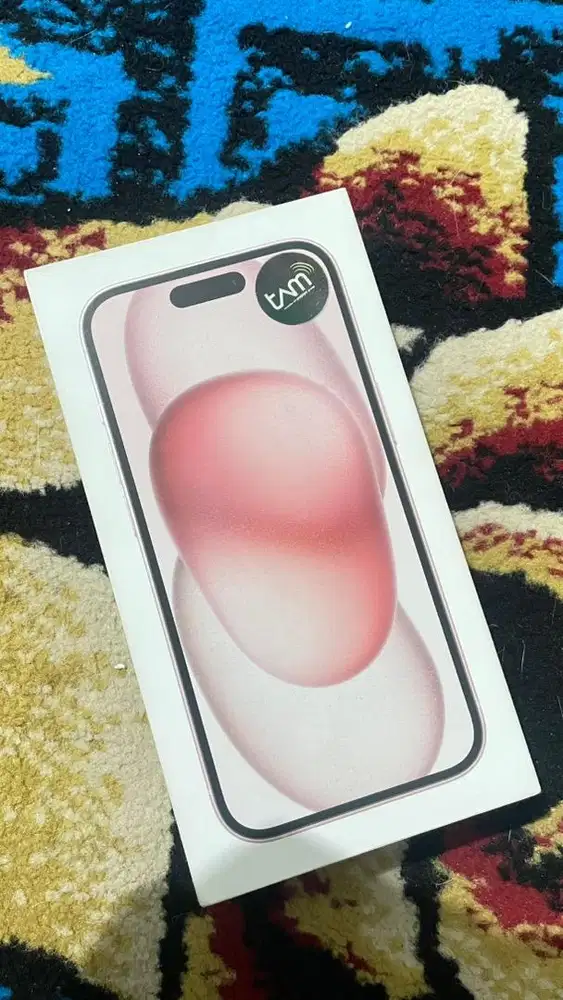 iPhone 15 128GB PINK KONDISI BARU GARANSI RESMI