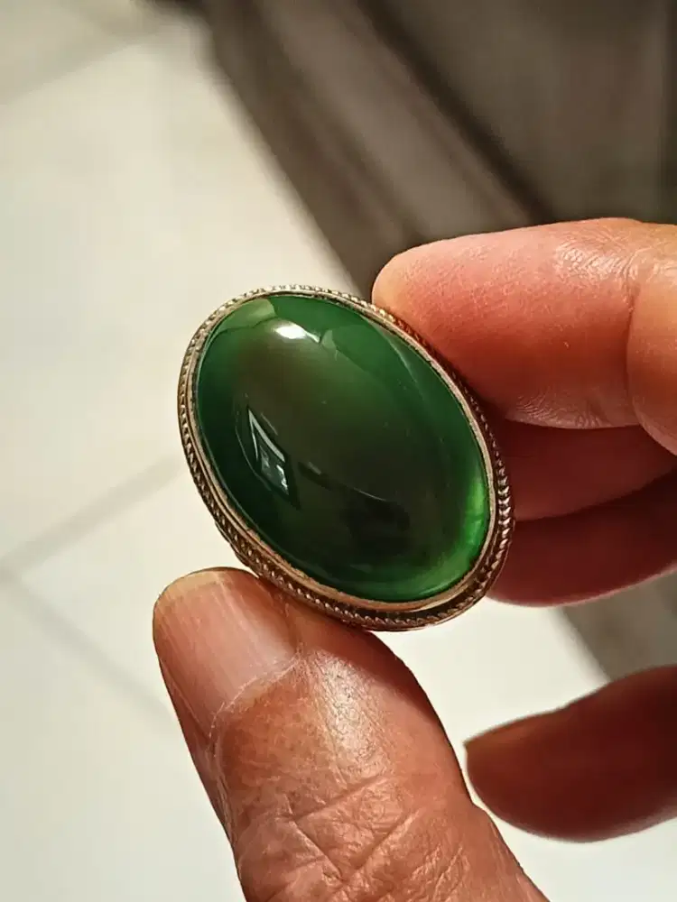 Jual akik ijo garut ikat biasa