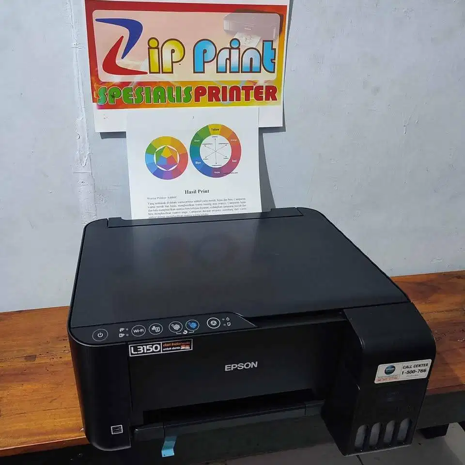 Printer WiFi Scan Copy Epson L3150 Normal