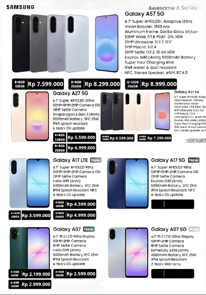 Samsung Galaxy A series
