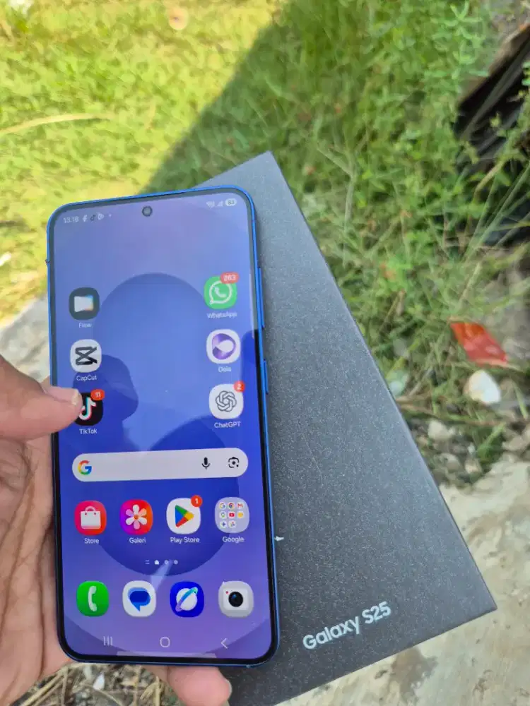 Samsung s25 512gb second lengkap istimewa