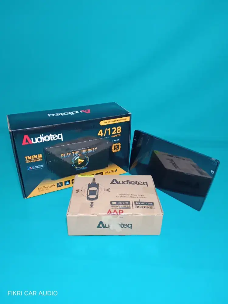 Ples Pasang Head Unit Android Audioteq AQ-A9 OS13 9 4/128 &Kamera 360