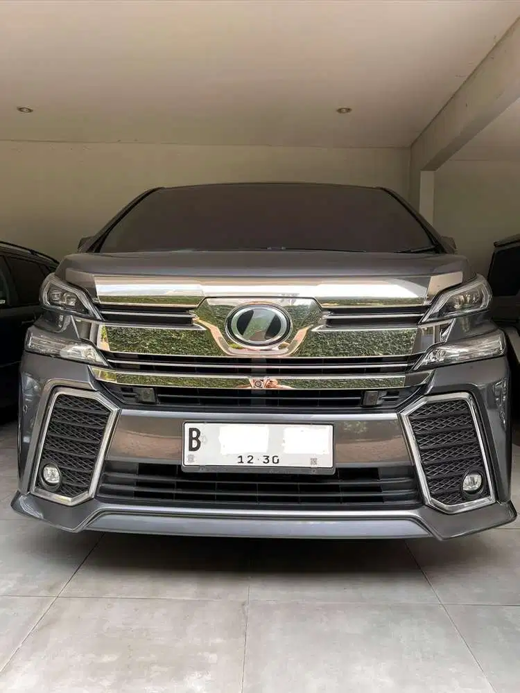 Toyota Vellfire 2015 Bensin