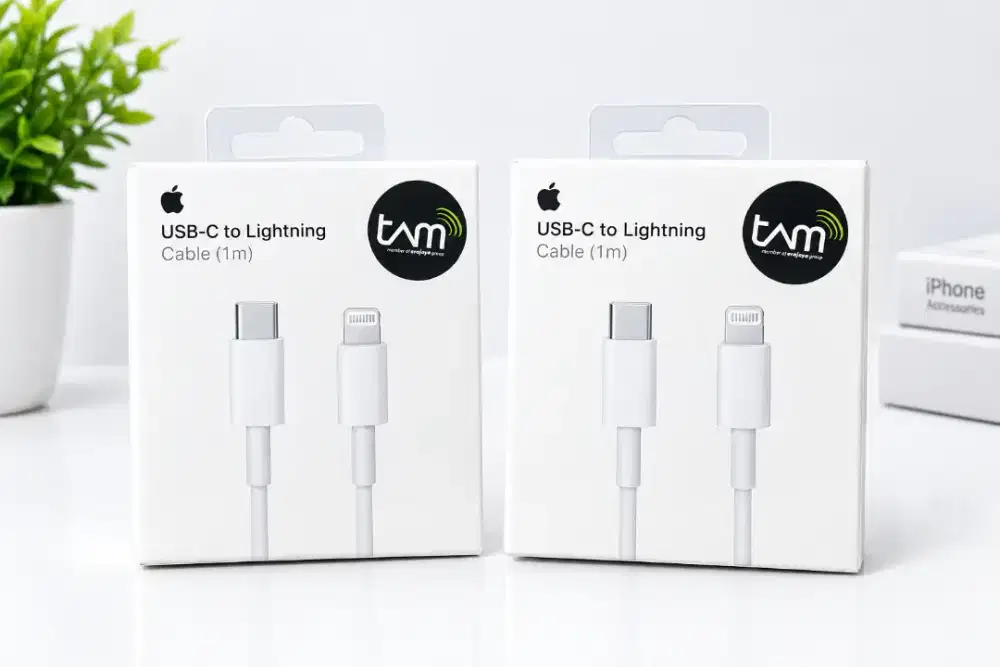 Kabel Charger iPhone USB-C to Lightning Baru – Fast Charging