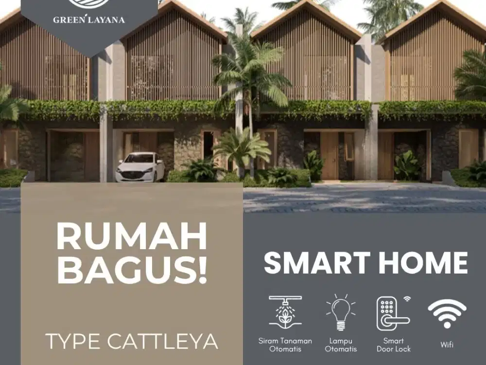 Smart Home 2 Lantai di Perumahan Green Layana Lokasi Kota Salatiga