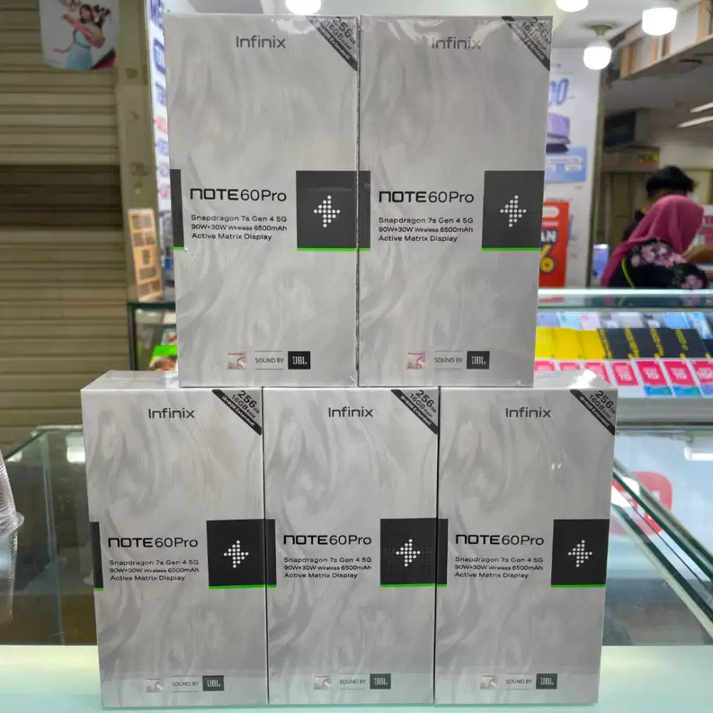 Infinix Note 60 pro ram 8gb+8gb/256gb baru garansi resmi AMOLED