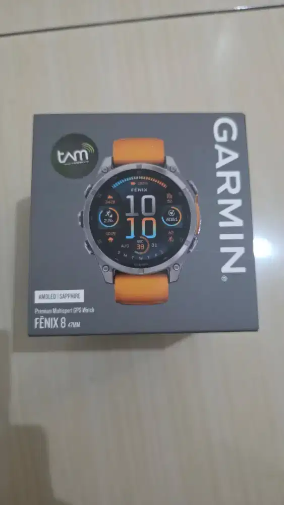 Garmin Fenix 8 47 mm, Sapphire, TAM, BNIB