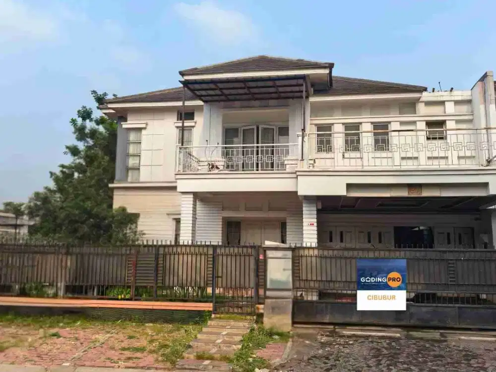 DIJUAL RUMAH LUAS & STRATEGIS - BOULEVARD KOTA WISATA CIBUBUR
Cocok untuk Hunian Sekaligus USAHA!