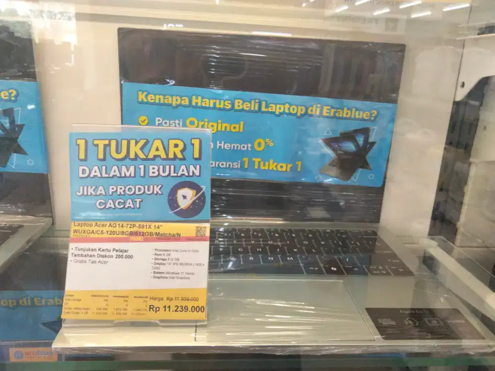 LAPTOP ACER BISA CICILAN PAKAI HOMECREDIT