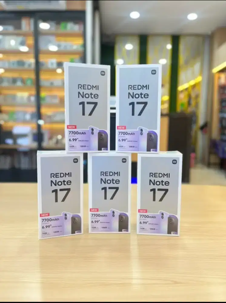 Redmi note 17 6/128Gb promo cashback garansi resmi