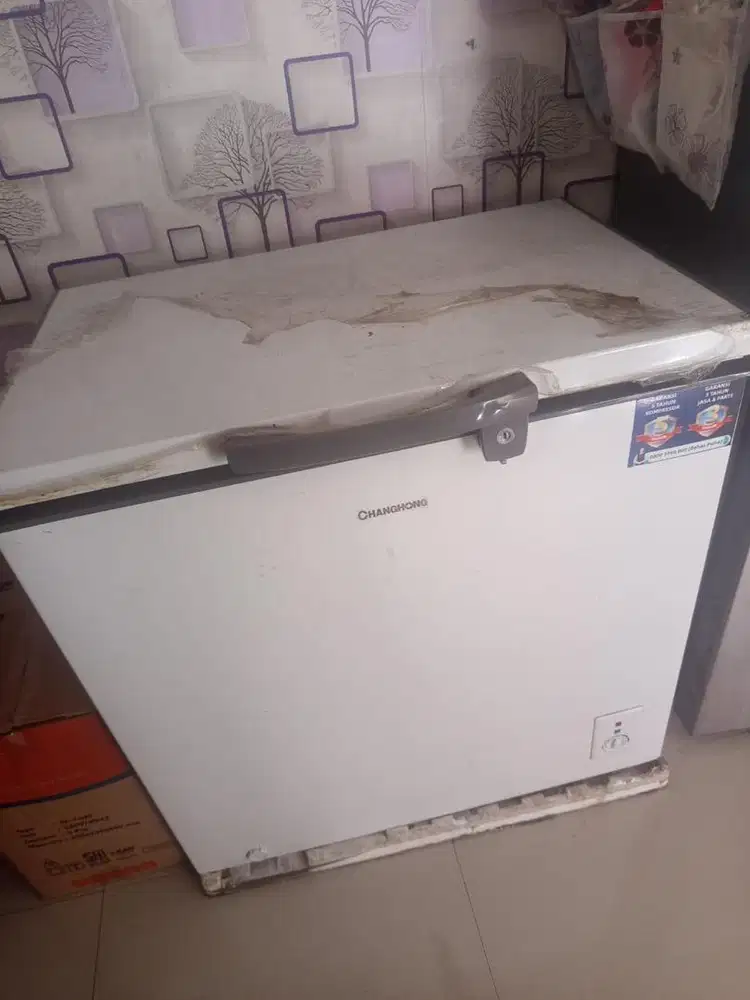 Freezer changhong 210L normal segel
