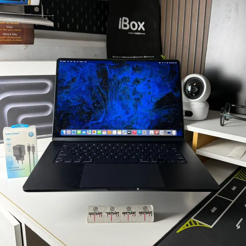 MacBook Air M2 8/256gb 15inch Midnight iBox Battery Health 98%