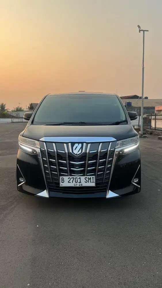 Alphard type G 2018 Facelift Asli