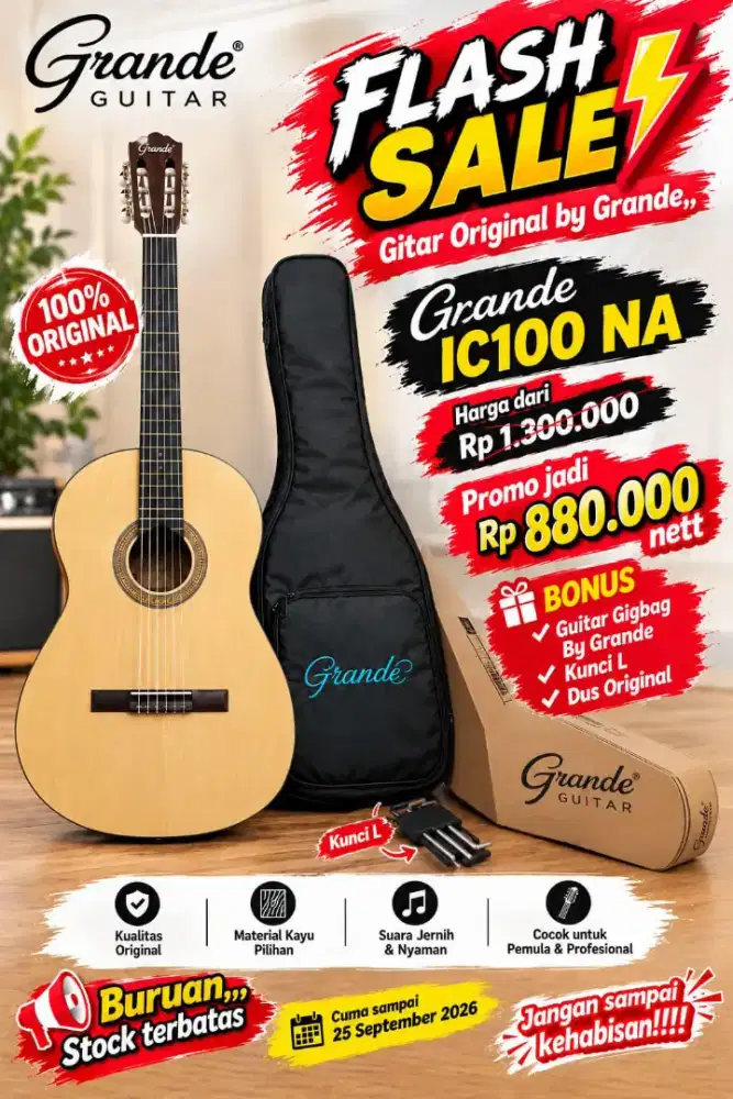 GITAR GRANDE IC100 NA