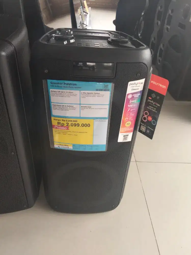 SPEAKER POLYTRON BISA CICILAN PAKAI HOMECREDIT