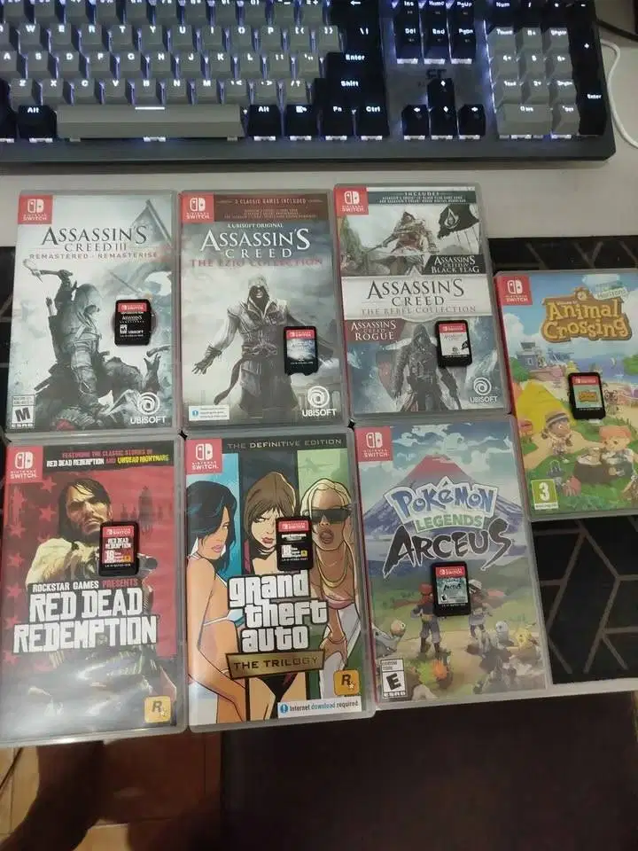 Jual Game Nintendo Switch Murah Normal Mulus di Kediri
