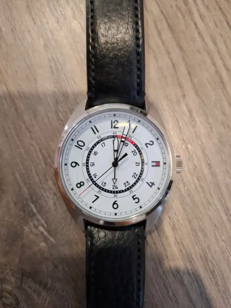Tommy Hilfiger Men Watch Leather
