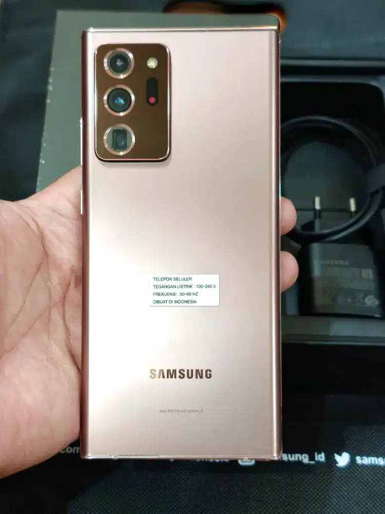SAMSUNG NOTE 20 ULTRA 8+256GB MULUS ISTIMEWA