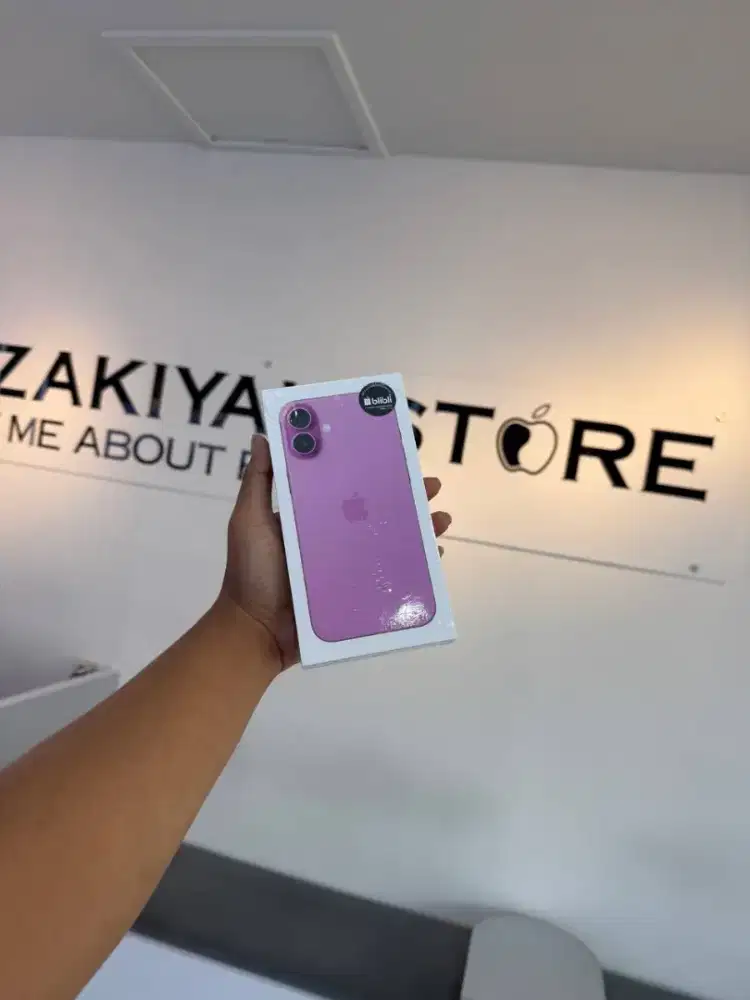JUAL IPHONE SERIES NEW 16 128GB