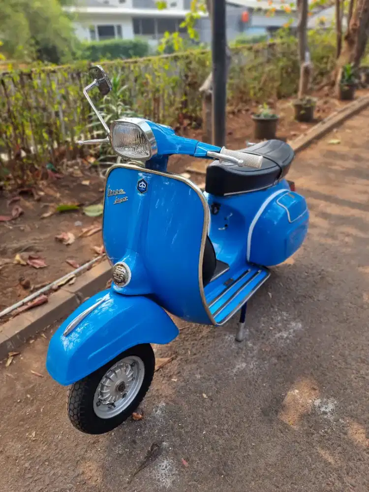 Vespa super 1973 plat B pajak on 2027