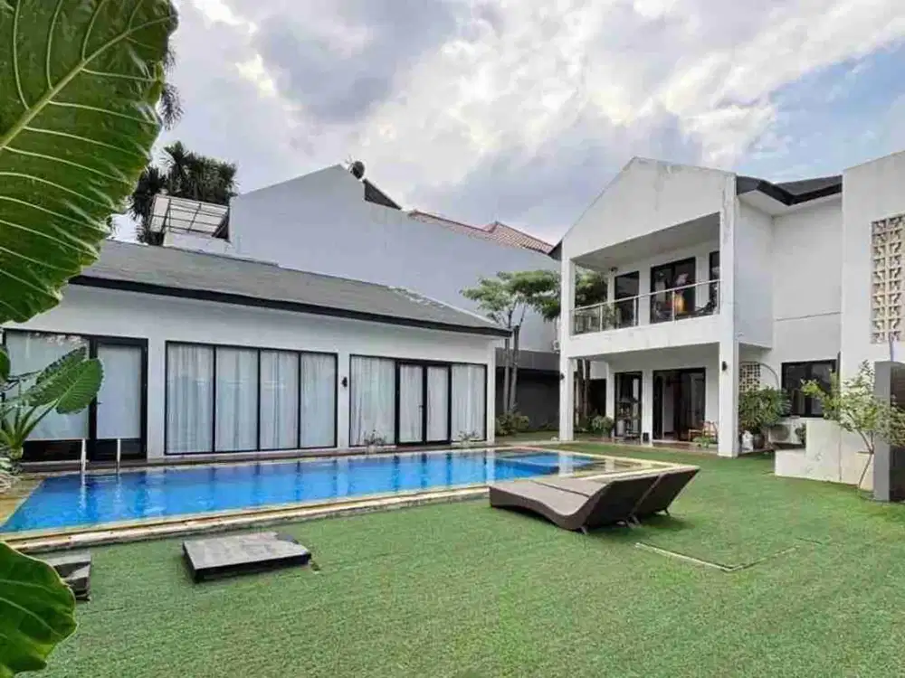 MEWAH ALA RESORT !! TROPICAL MODERN LUAS 800 RUMAH PURI CINERE