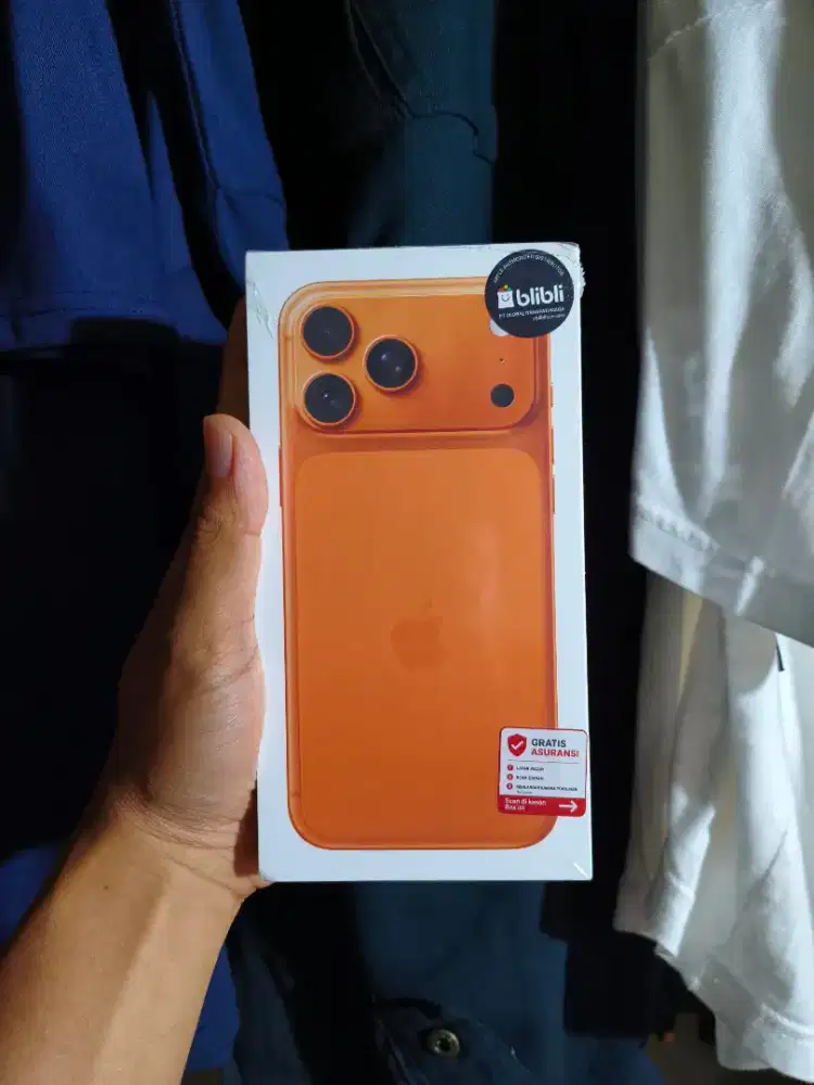 iPhone 17 Pro Max Cosmic Orange BNIB SEGEL BARU