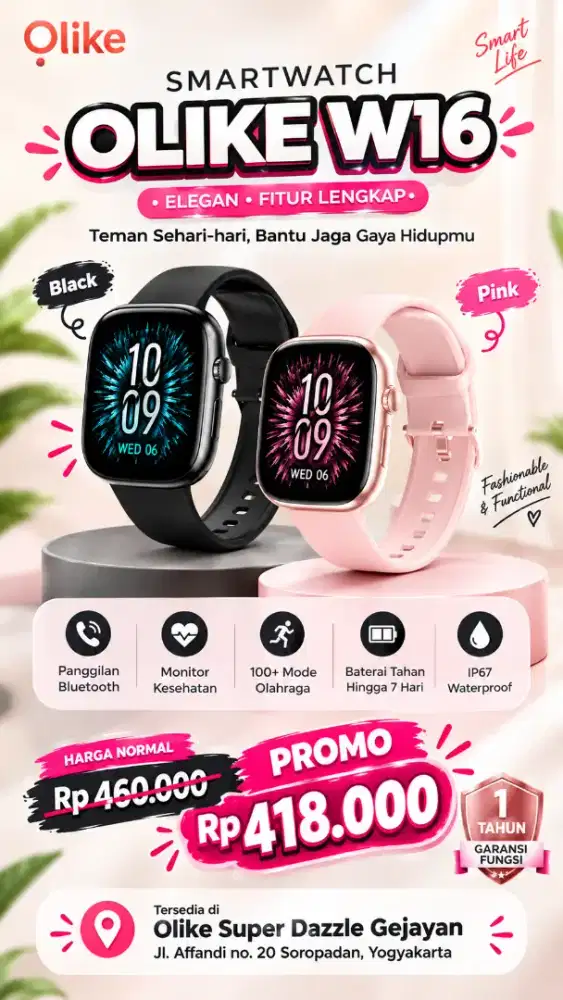 Smartwatch OLIKE W16