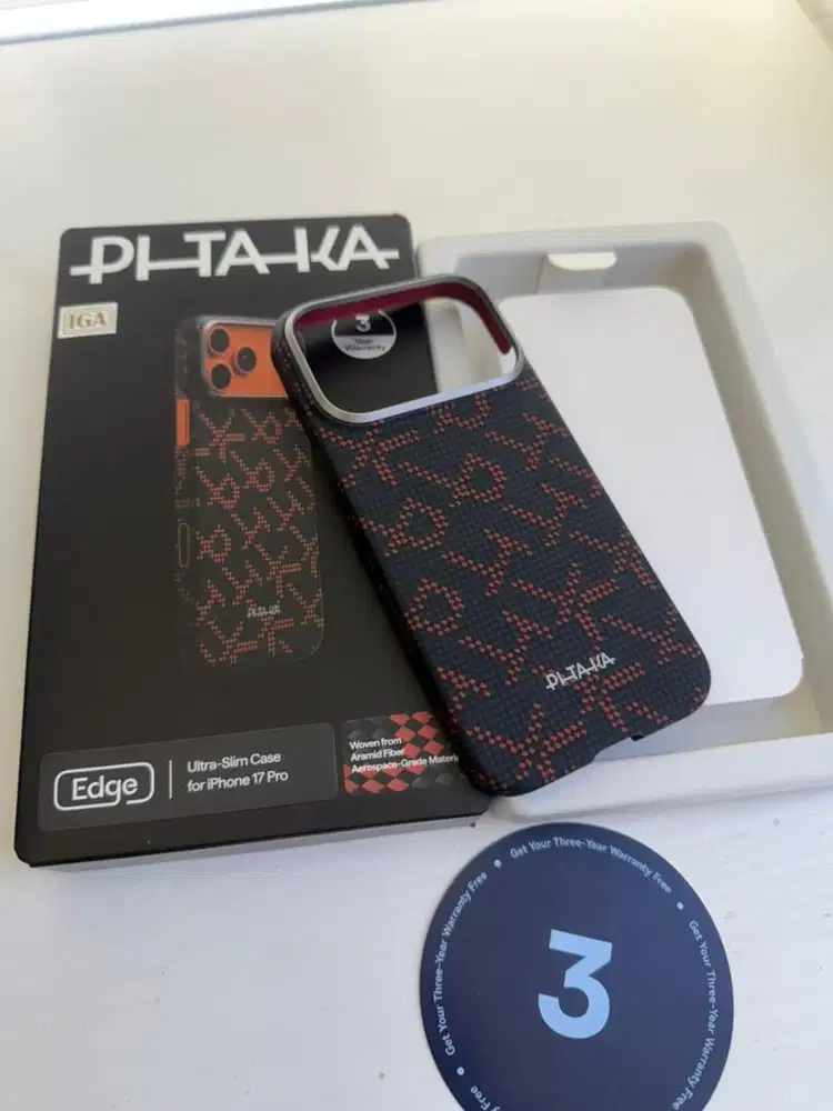 Case iphone 17 PRO Carbon Pitaka Magsafe Ultra Slim Case