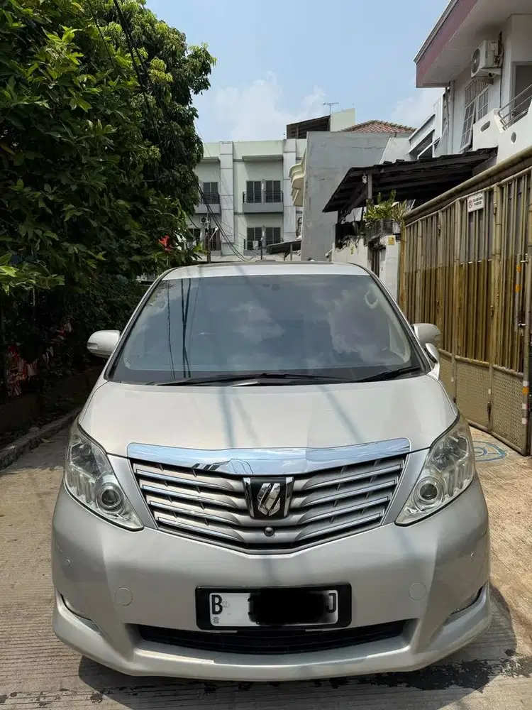 Alphard G Premiun Sound 2009 Istimewa Full orsinil jual cepat bu Antik