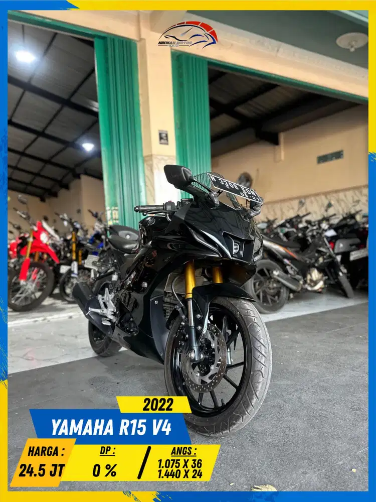 YAMAHA R15 V4 2022 GASS POLL BOSSKU HIKMAH MOTOR KEPUH MALANG