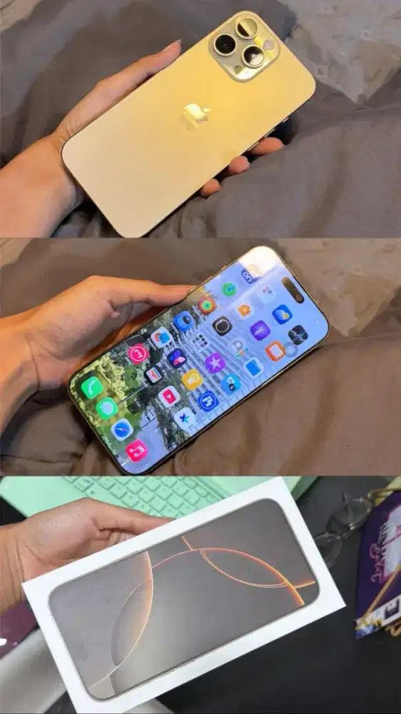 Iphone 16 pro max 256 dessert titanium fulset
