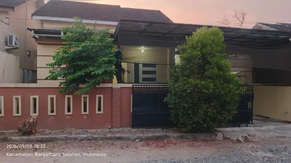 Disewakan Rumah Komplek Sungai Ulin Lestari Regency (Depan BLK)