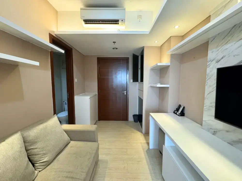 #0120 DIJUAL APARTEMEN VITTORIA RESIDENCE TOWER BLUE DIAMOND LT. 18 TIPE 1BR