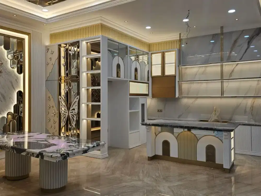 Rumah Sultan Mewah & Megah Full Furnished di Greenlake City