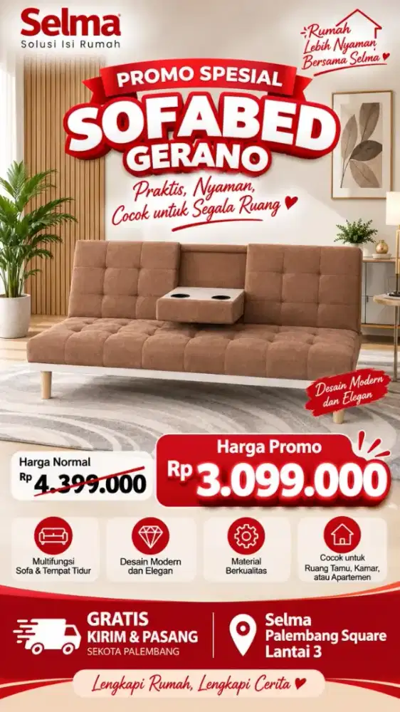 Kredit sofa bed