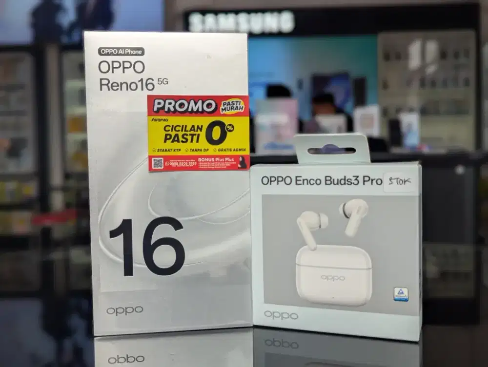 Oppo Reno 16F 5G bisa kredit bunga 0% pakai avanto