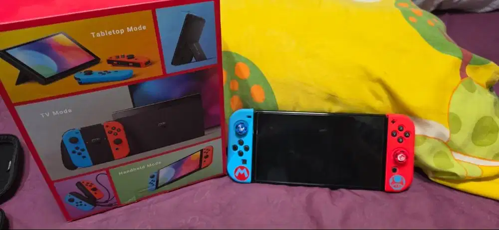 Nintendo Switch Oled Neon Jarang dimaenin FULL GAME