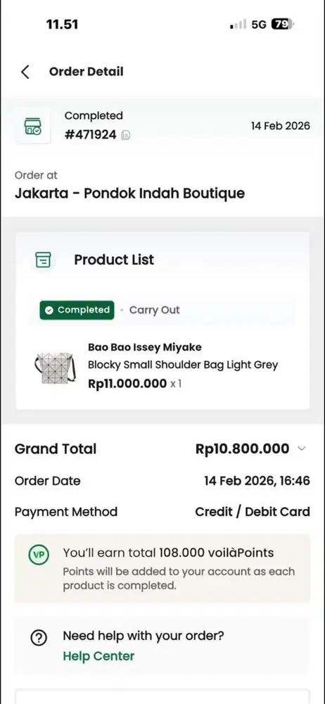 Jual Cepat bao bao mulus like new