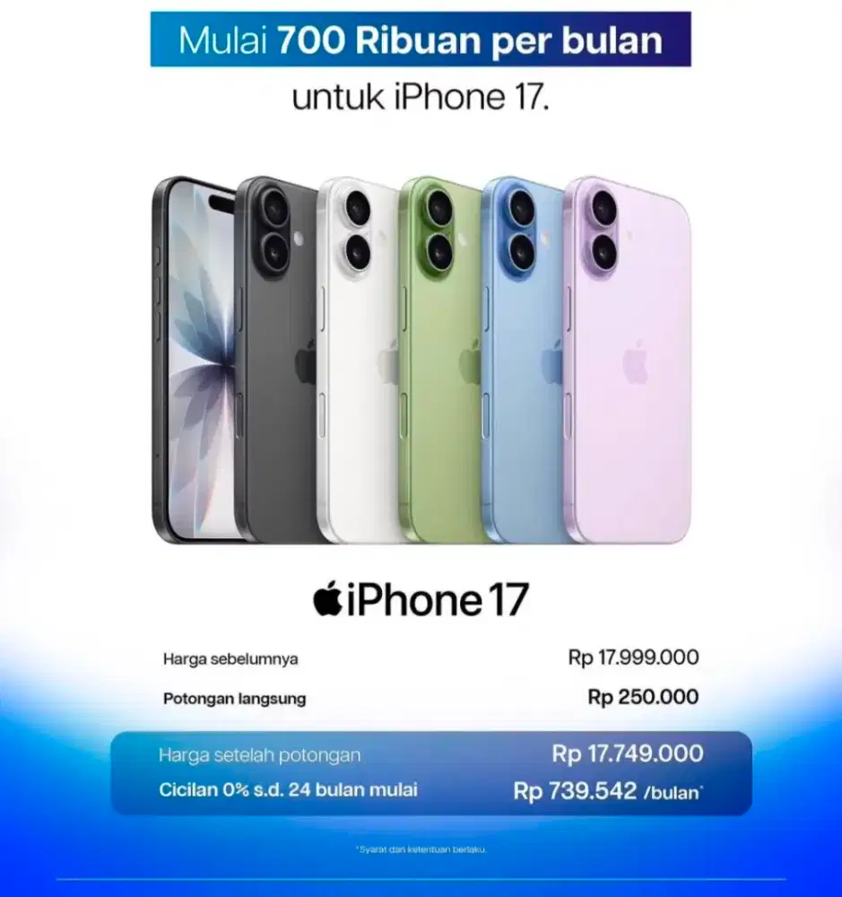 Kredit iphone 17 pro 256gb